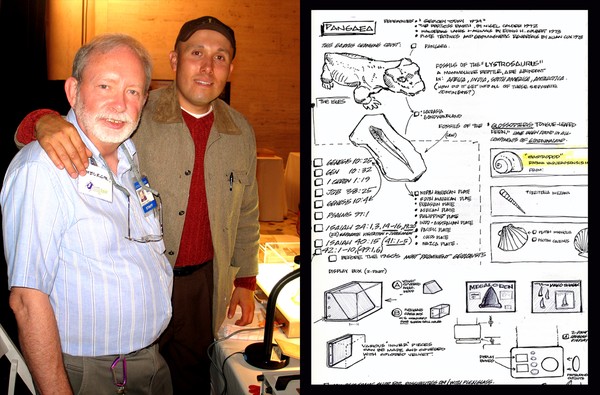 PANGAEAN / FOSSIL STUDIES - ink sketchings