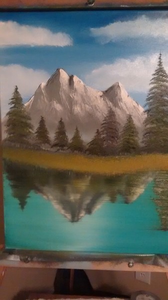 Mountain reflection