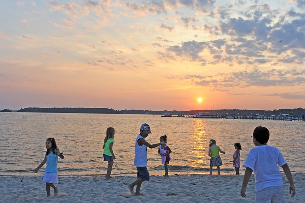 Dancing to the Sunset
