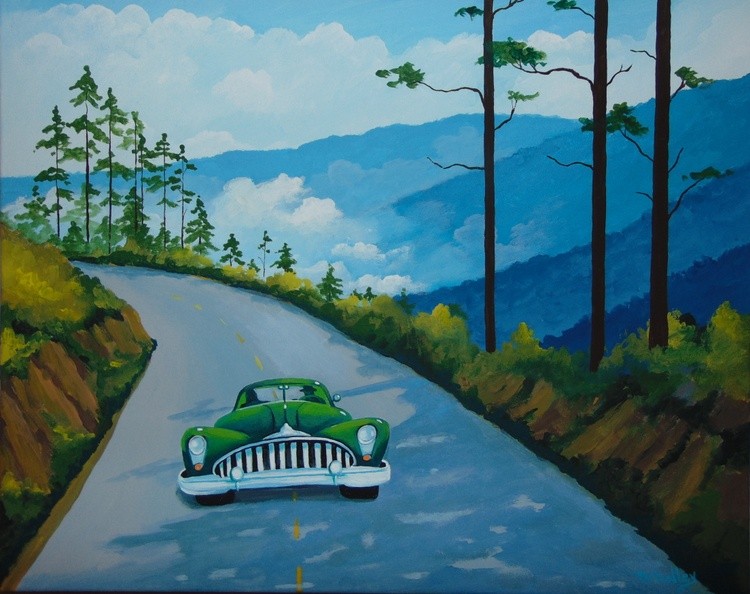 cruising the Blue Ridge in a Buick