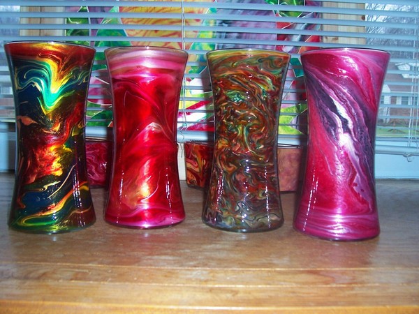Lava lights....fluted cylinders