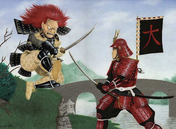 Samurai vs Oni