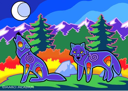 Wolf Pair