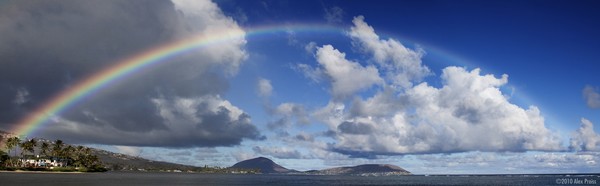 Rainbow Over Maunalua Bay