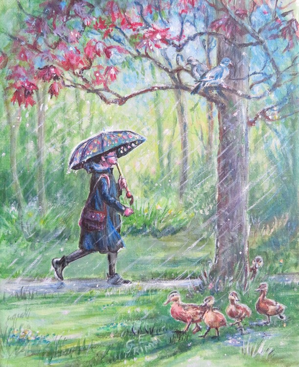 Walk in the rain