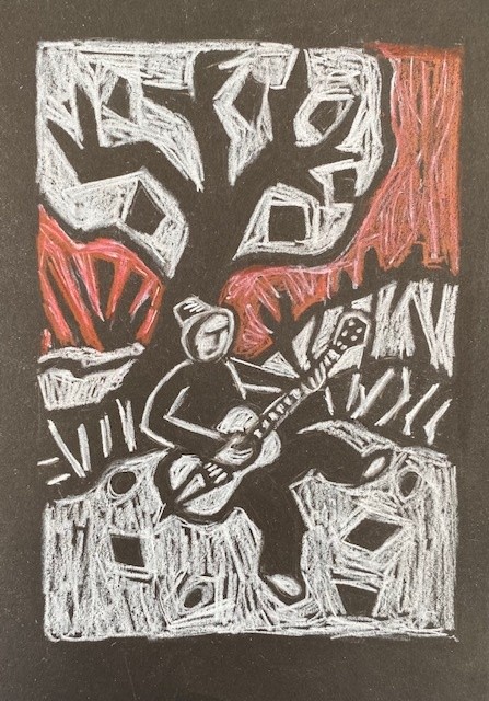 boy with guitar