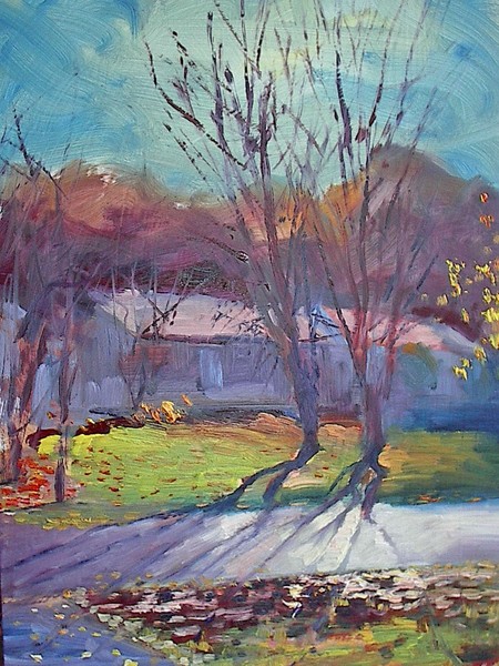 On a late fall morning
