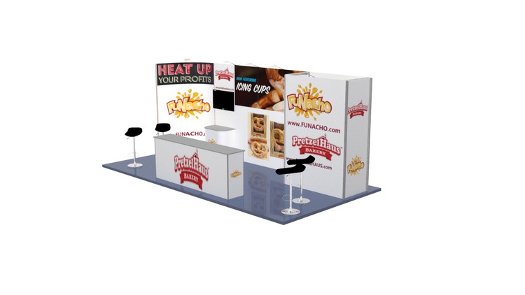 Trade Show Booth Pretzel Haus Bakery