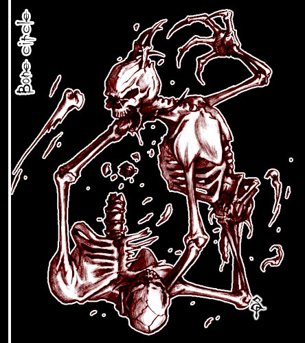 Abstract Detail - Bone circle