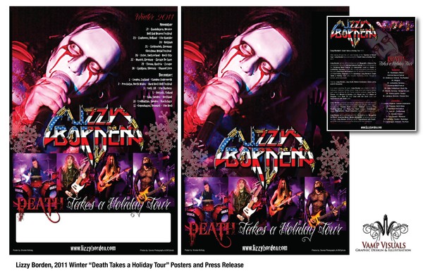 Lizzy Borden Winter Tour 2011 