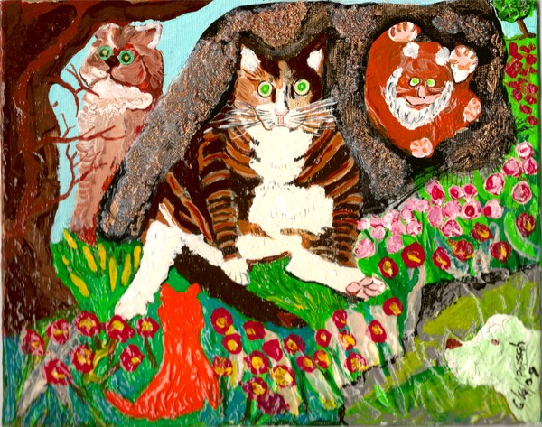 Poopy and her Dream Kats.