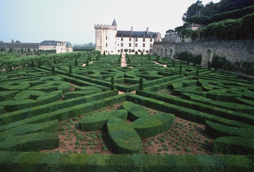 Gardens & Chateau of Villandry, Loire