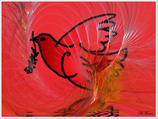 Flight of peace