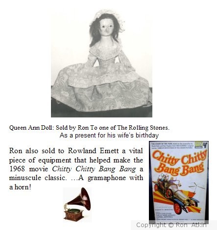 ROLLING STONES QUEEN ANNE DOLL
