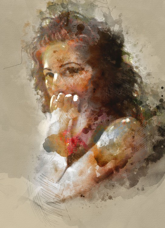 Pensive Beauty