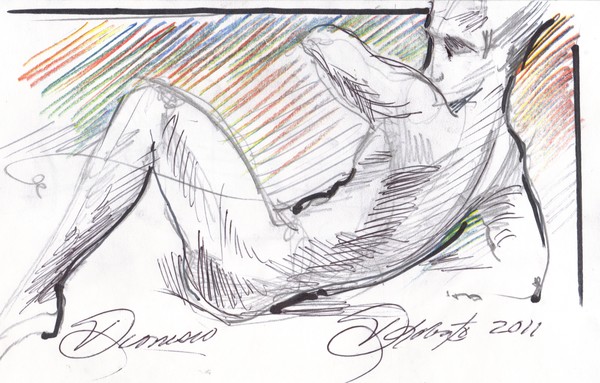 Study of a Male Model