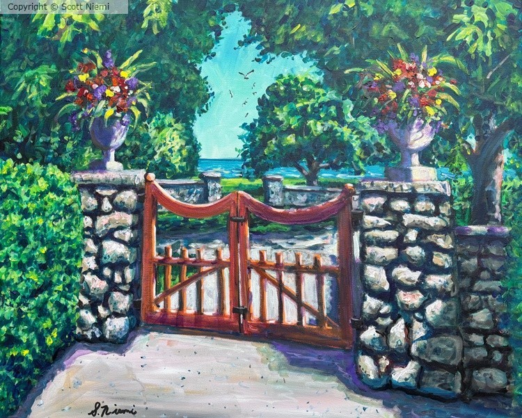 “Fuller Gardens Gate”