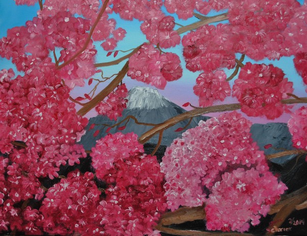 Cherry Tree in Bloom