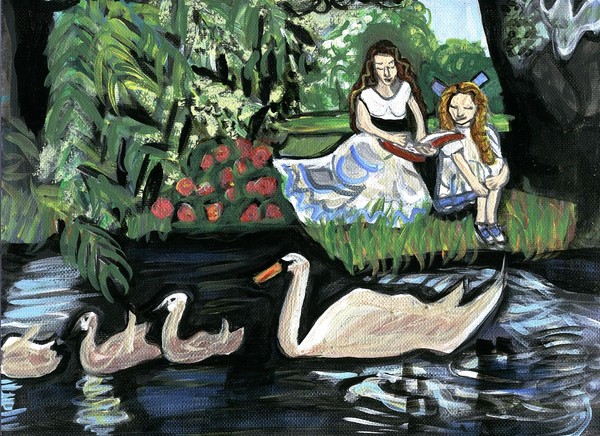 Alice On the Riverbank