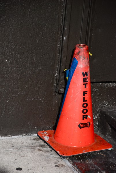 wet floor