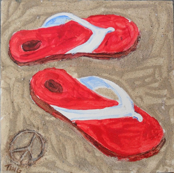 FlipFlops and Peace Symbol