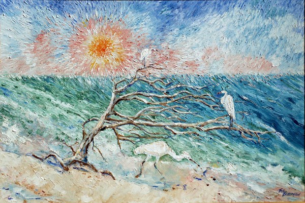Egrets at Dawn