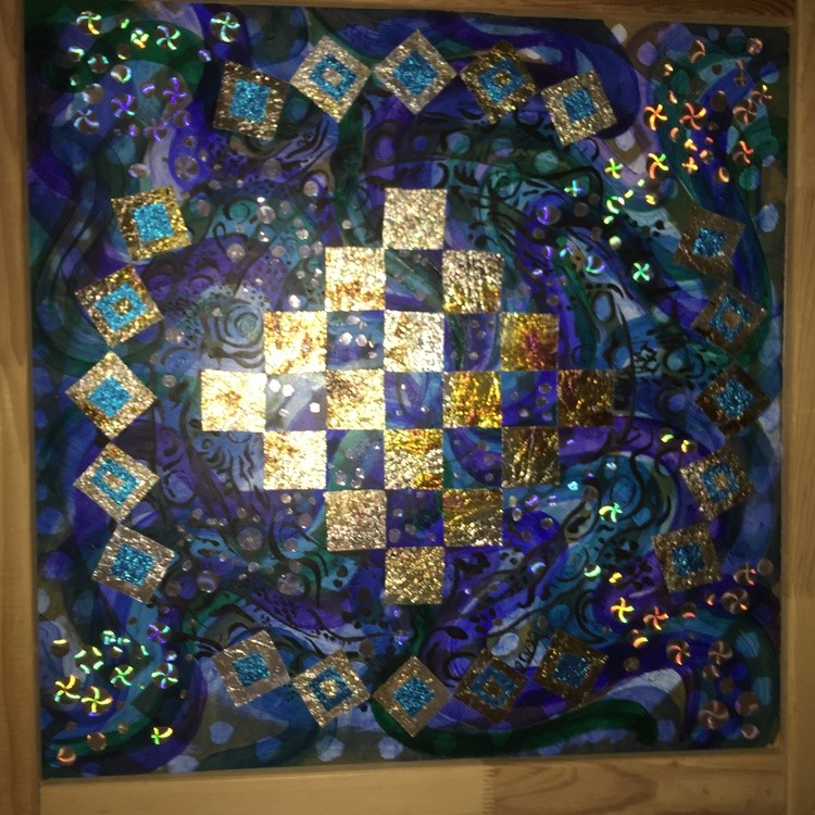 Blue Squares