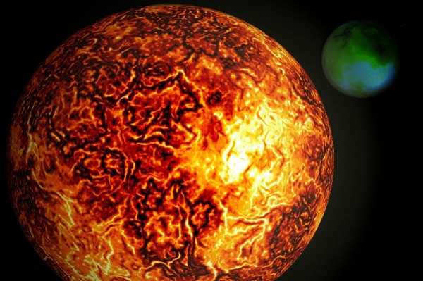 Sun and Earth