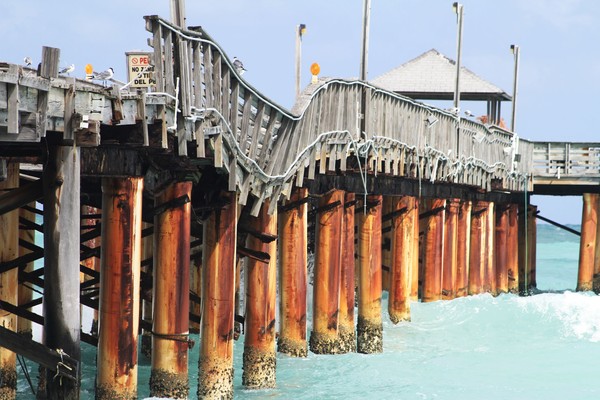 A bridge over......