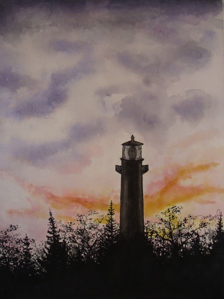 Light house Silhouette