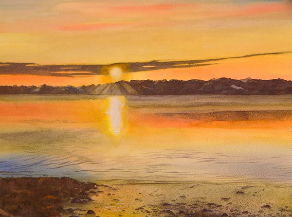 Dawn at Oyster Bay, Long Island