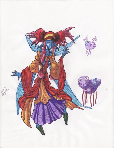 crazy alien lady