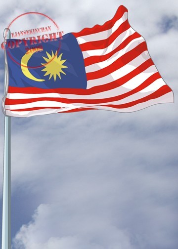 flag of malaysia