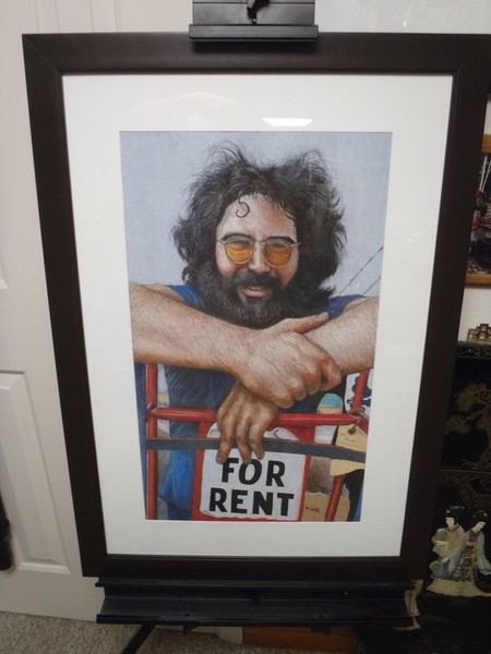 Jerry Garcia Pastel