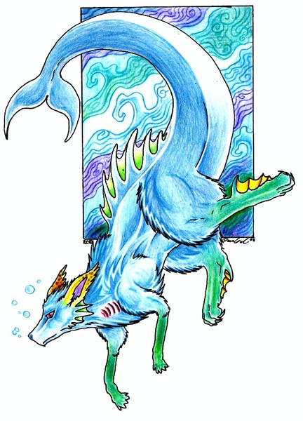 Aussie in Blue