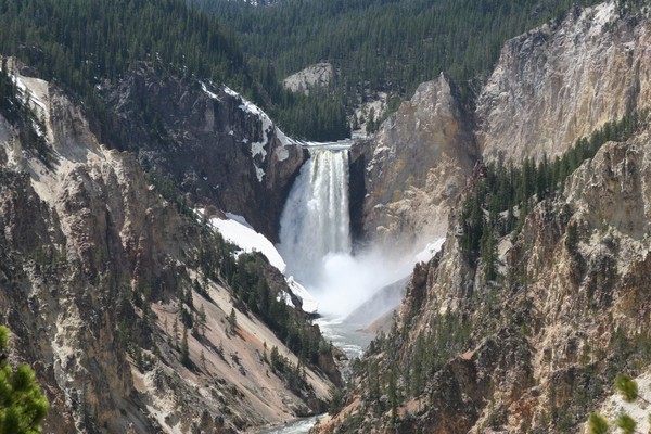 Yellowstone falls