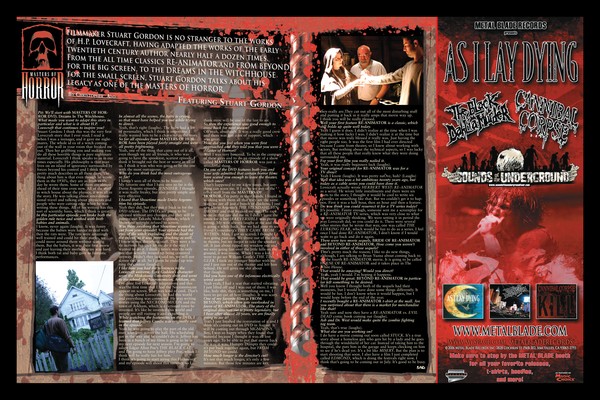 Stuart Gordon Article for Pit Magazine