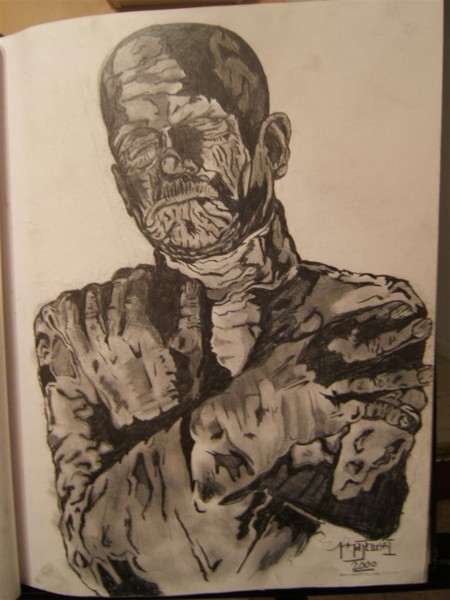Boris Karloff as The Mummy