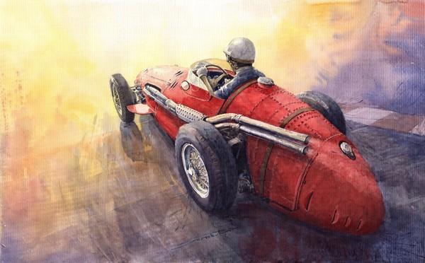 Light Rasing Maserati 250 F