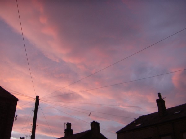 sundown on our street