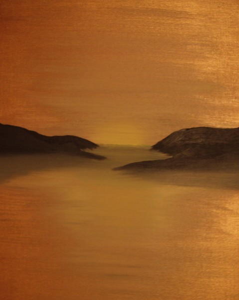 golden skies