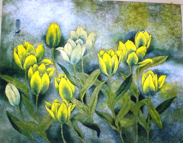 Happy tulips
