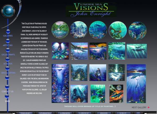 Oceanic & UnderSea Paintings by Enright