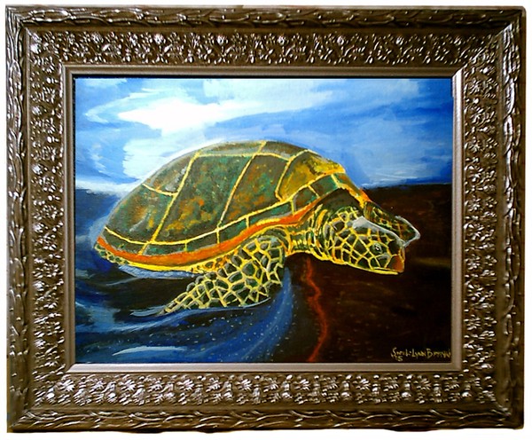 Tears of The Ocean - framed