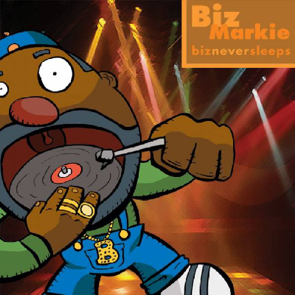 Biz Never Sleeps LP Cover