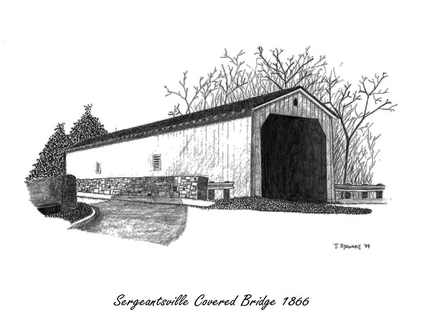 Sergeantsville Covered Bridge