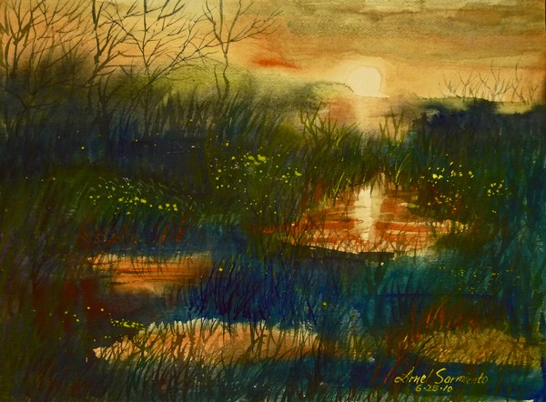 Sunset at the Swamp
