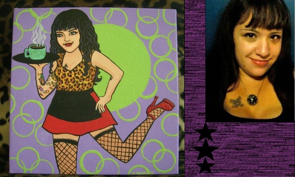 A.P. custom pinup portrait