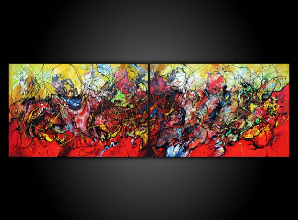 Eternal Love - Original Painting by Eugenia Mangra