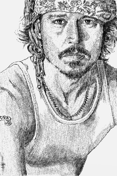 Portrait of Johnny Depp